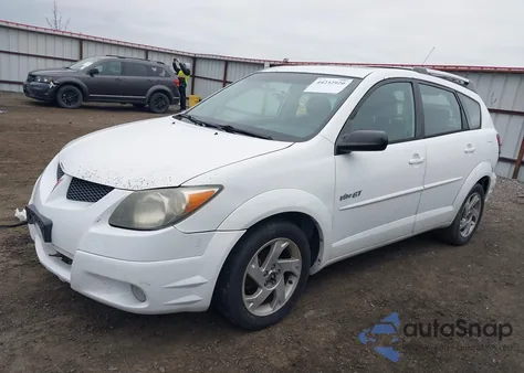 2004 Pontiac Vibe Gt z USA, uszkodzony, nr VIN 5Y2SN62L44Z426909